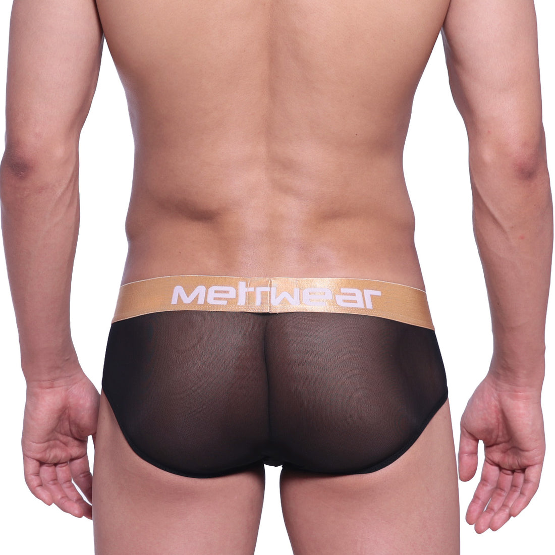 [M2W] Mesh Hip Brief Black Gold Label (5003-46)