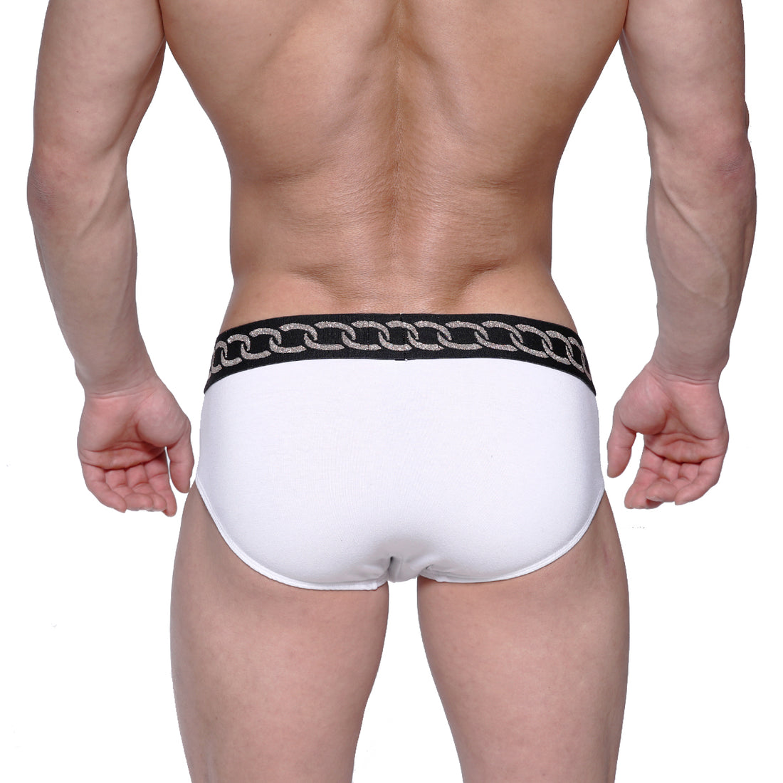 [M2W] Classic Hip Brief Metal White (5003-M00)