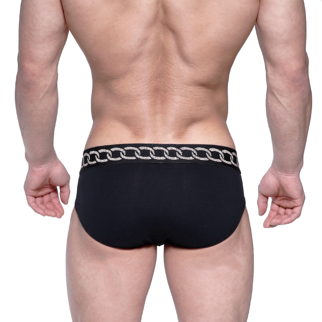 [M2W] Classic Hip Brief Metal Black (5003-M20)