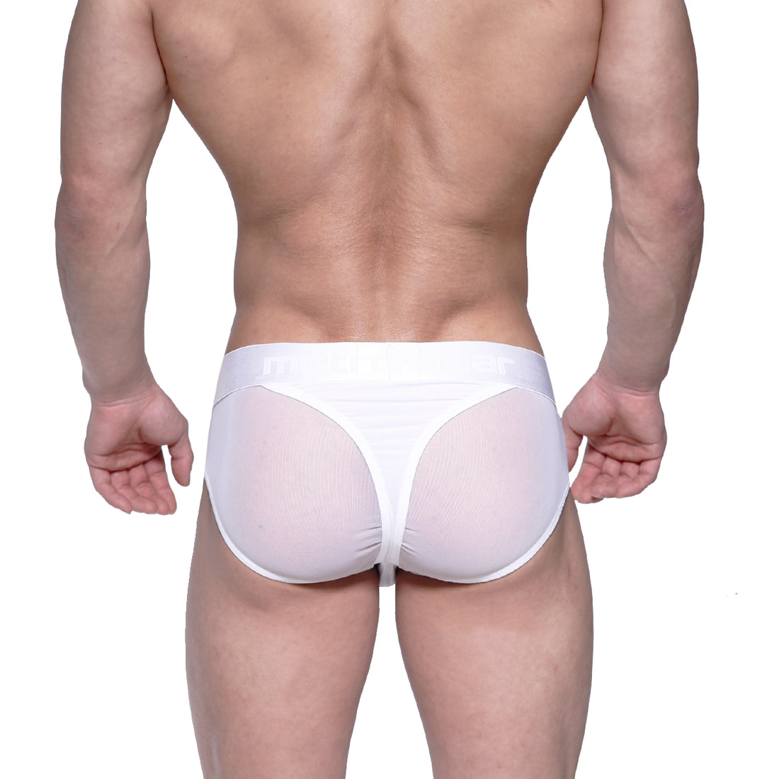 [M2W] Layered Hip Brief White (5103-32)