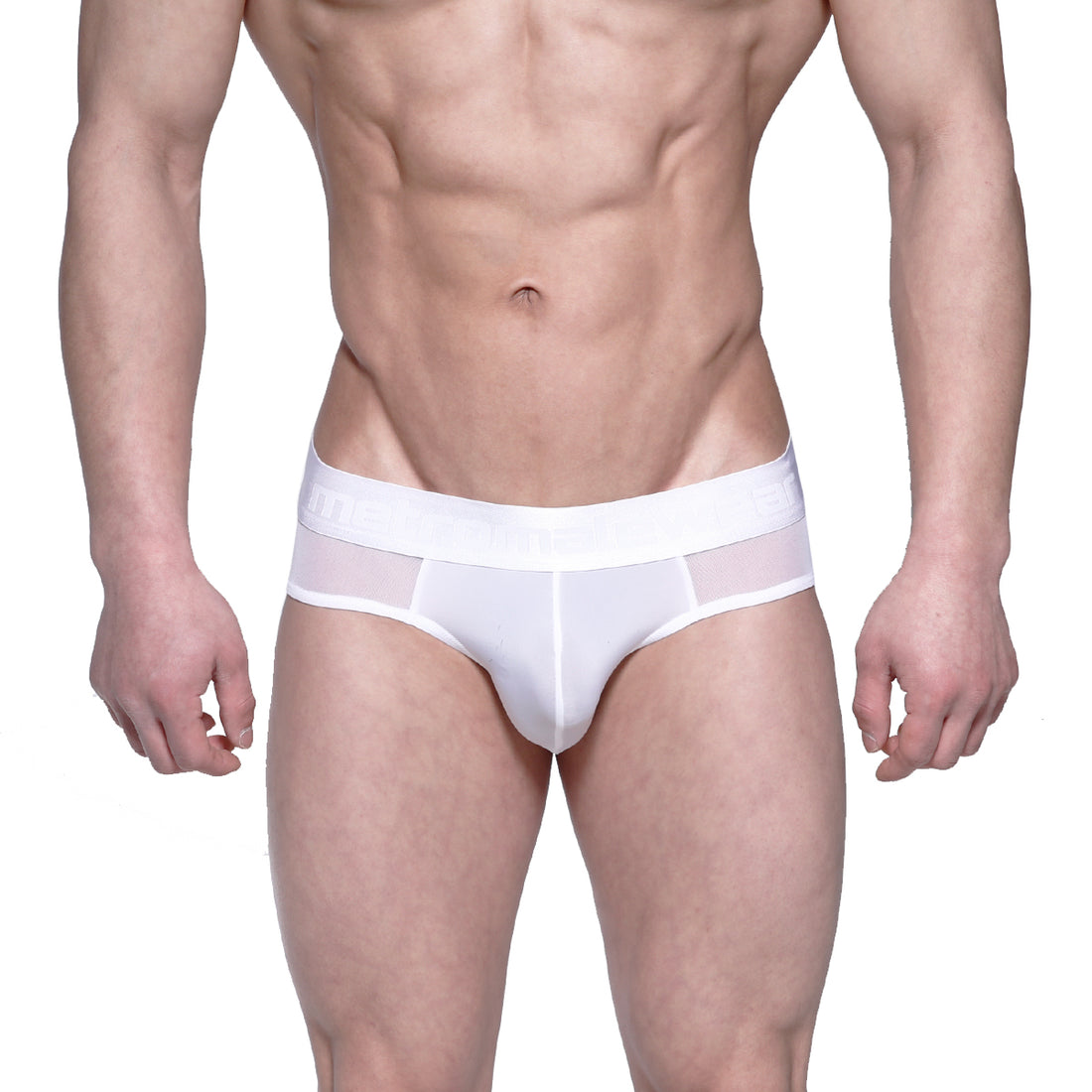 [M2W] Layered Hip Brief White (5103-32)