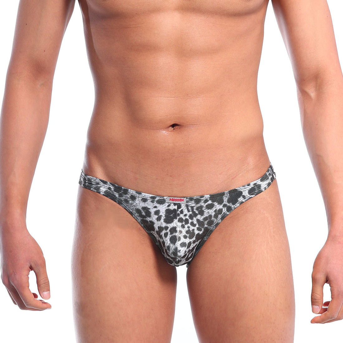 [M2W] Metalic Leopard Silver Bikini (6003-61)