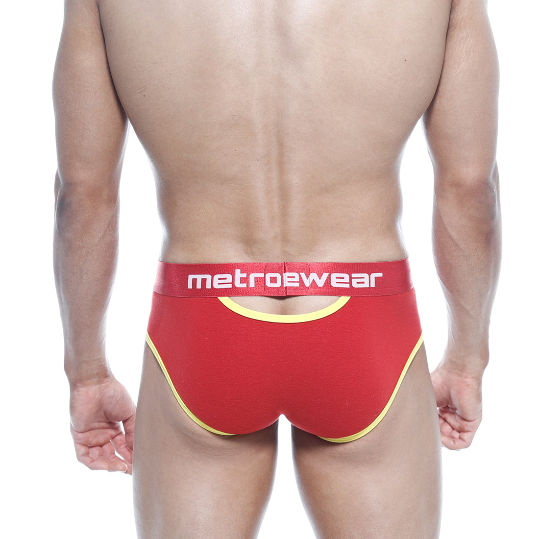 [M2W]Cotton Open Brief RED (9003-40)