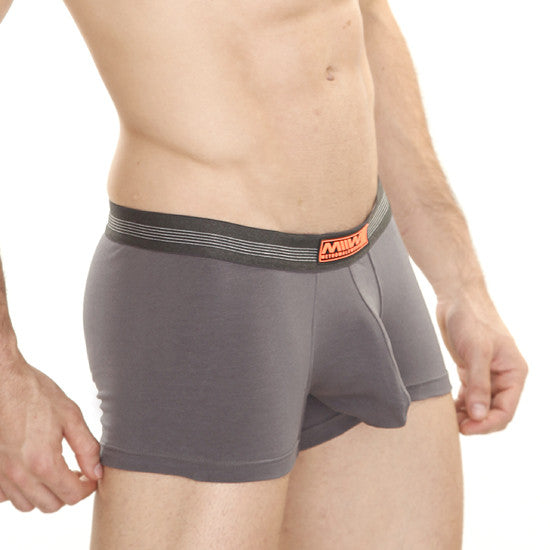 [M2W] Cotton Pouch Boxer Charcoal (3013-11)