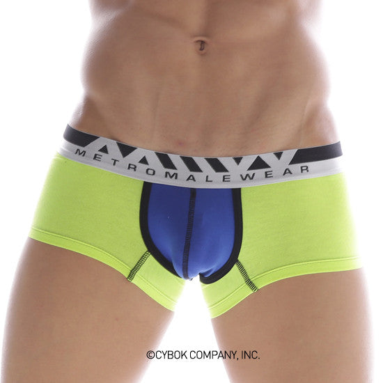 [M2W] Tricolor Short Boxer Lime 7Inch (3022-C07)