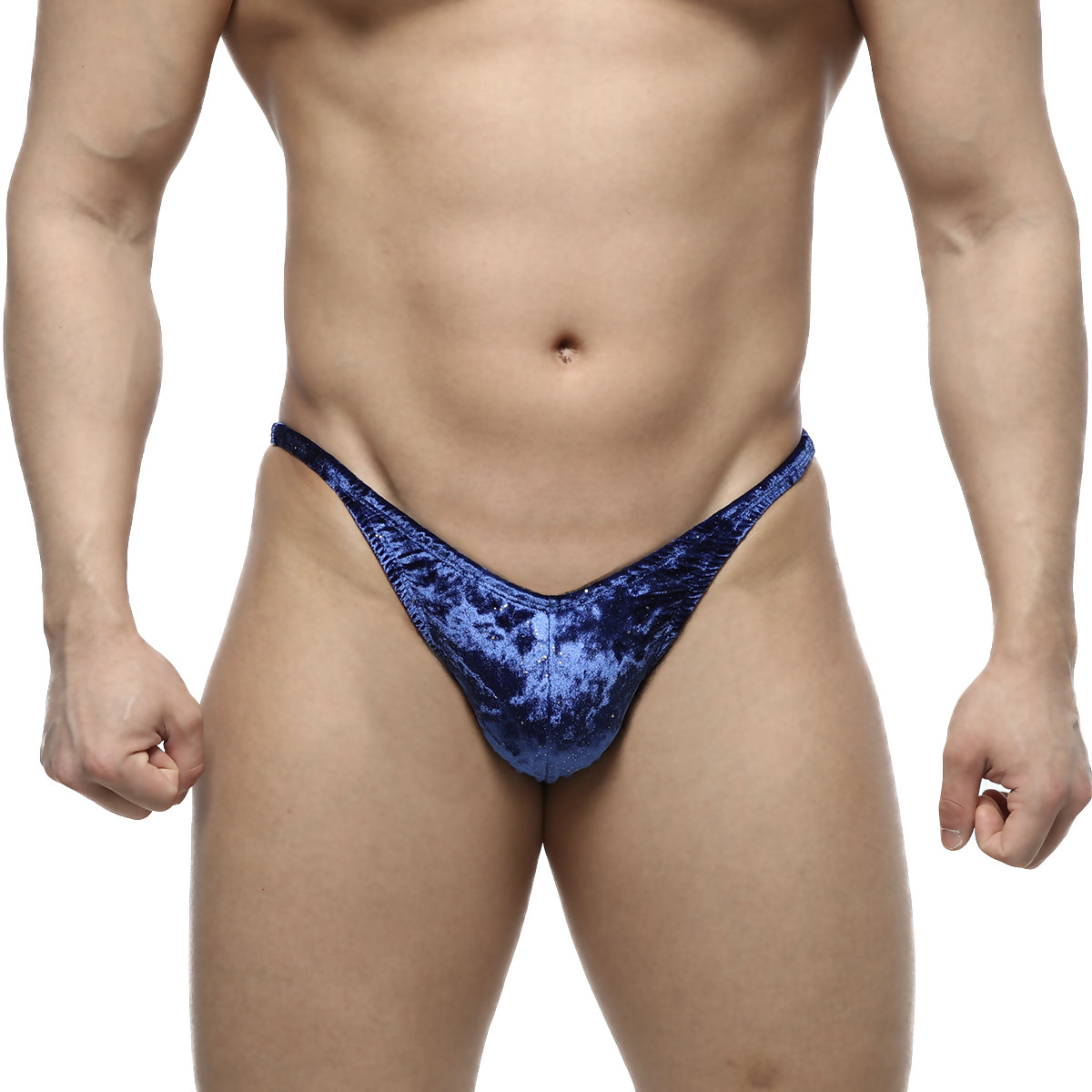 [POSINGWEAR] IFBB PRO POSING TRUNKS BLUE