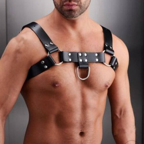 [M2W] Bulldog Leather Harness (MH1)