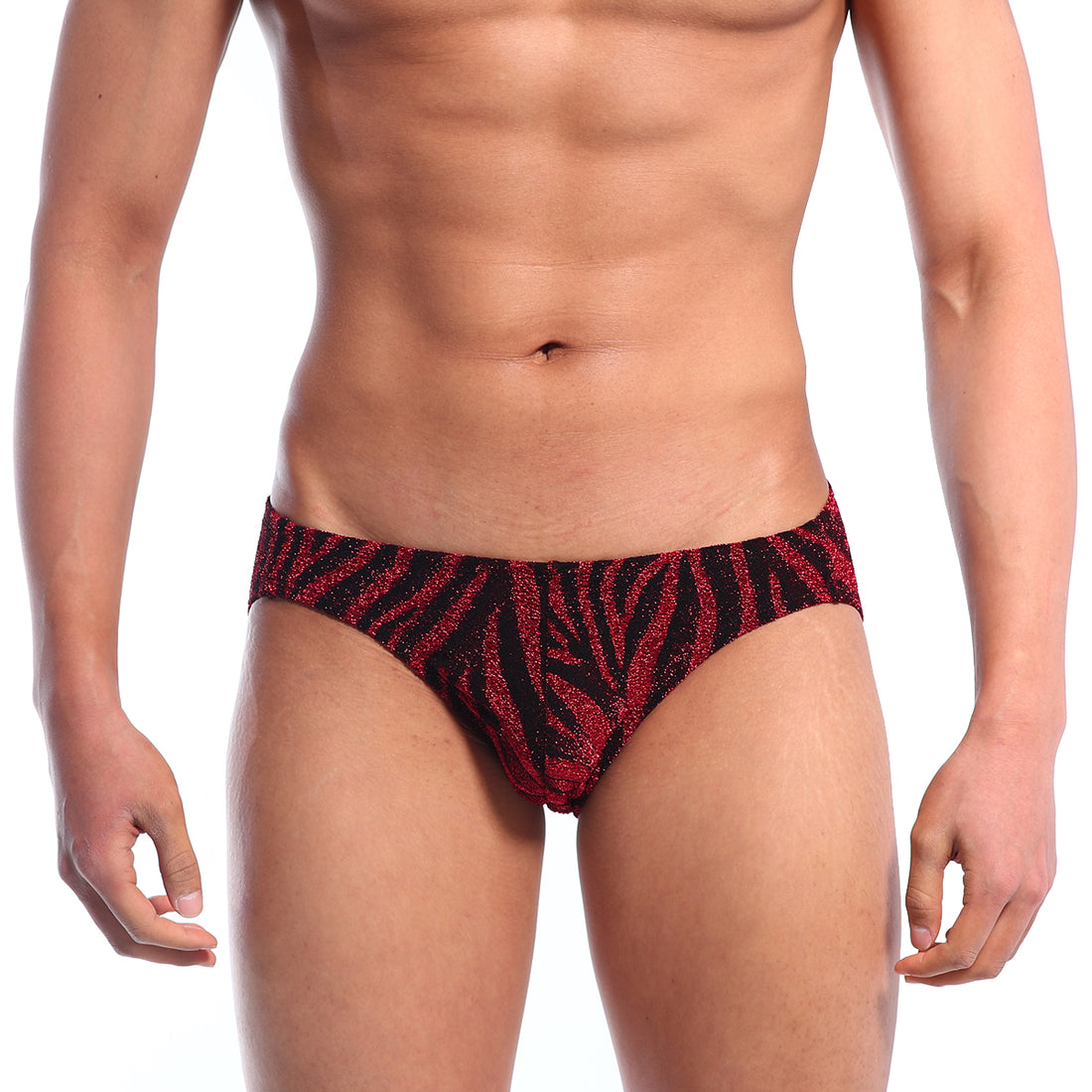 [POSINGWEAR] Red Zebra Posing Suit